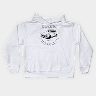 Classic Car Design Kids Hoodie